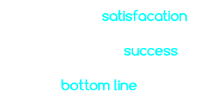 customer satisfaction + engagement success = our bottom line